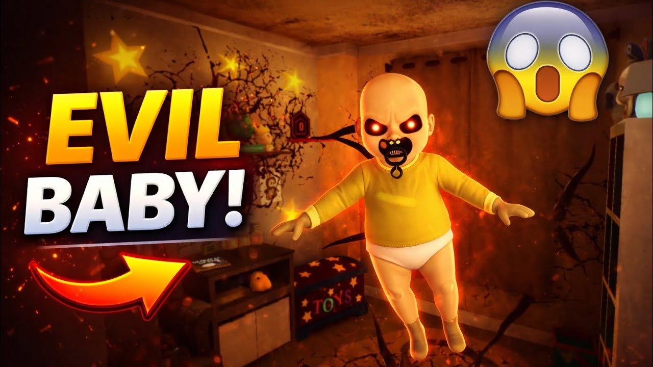 The Baby Turned EVIL ☠️ #gaming#gamingvideo#horrorgame#scarygame#jumpScare#gamingcommunitylive 