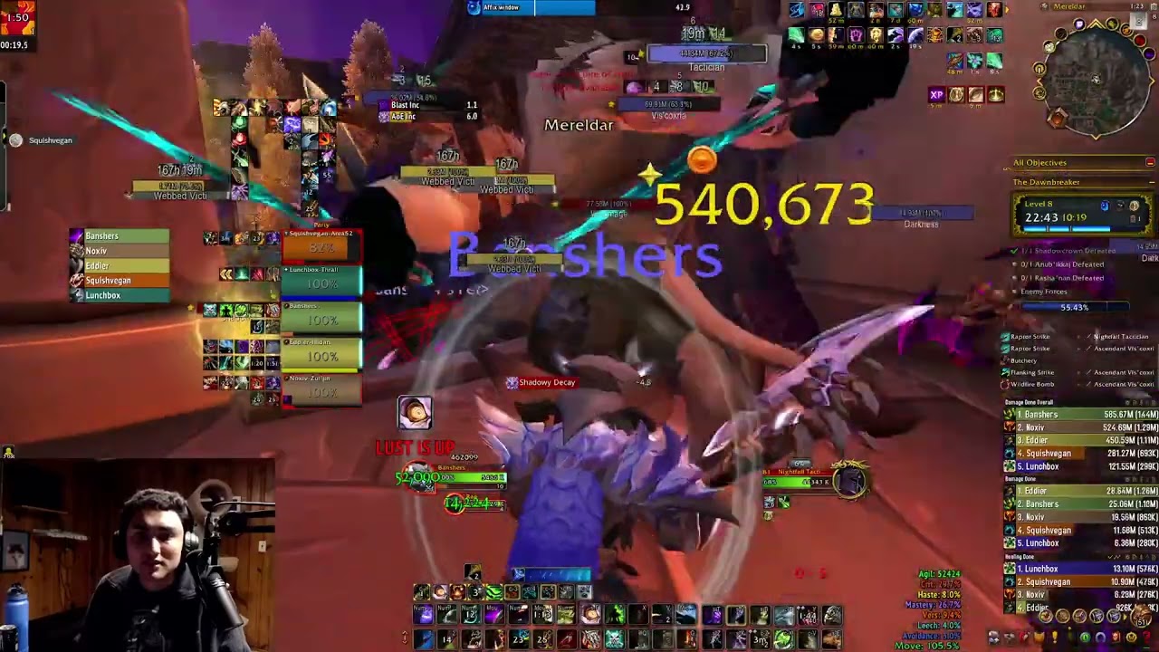 +++8 Dawnbreaker Survival Hunter PoV