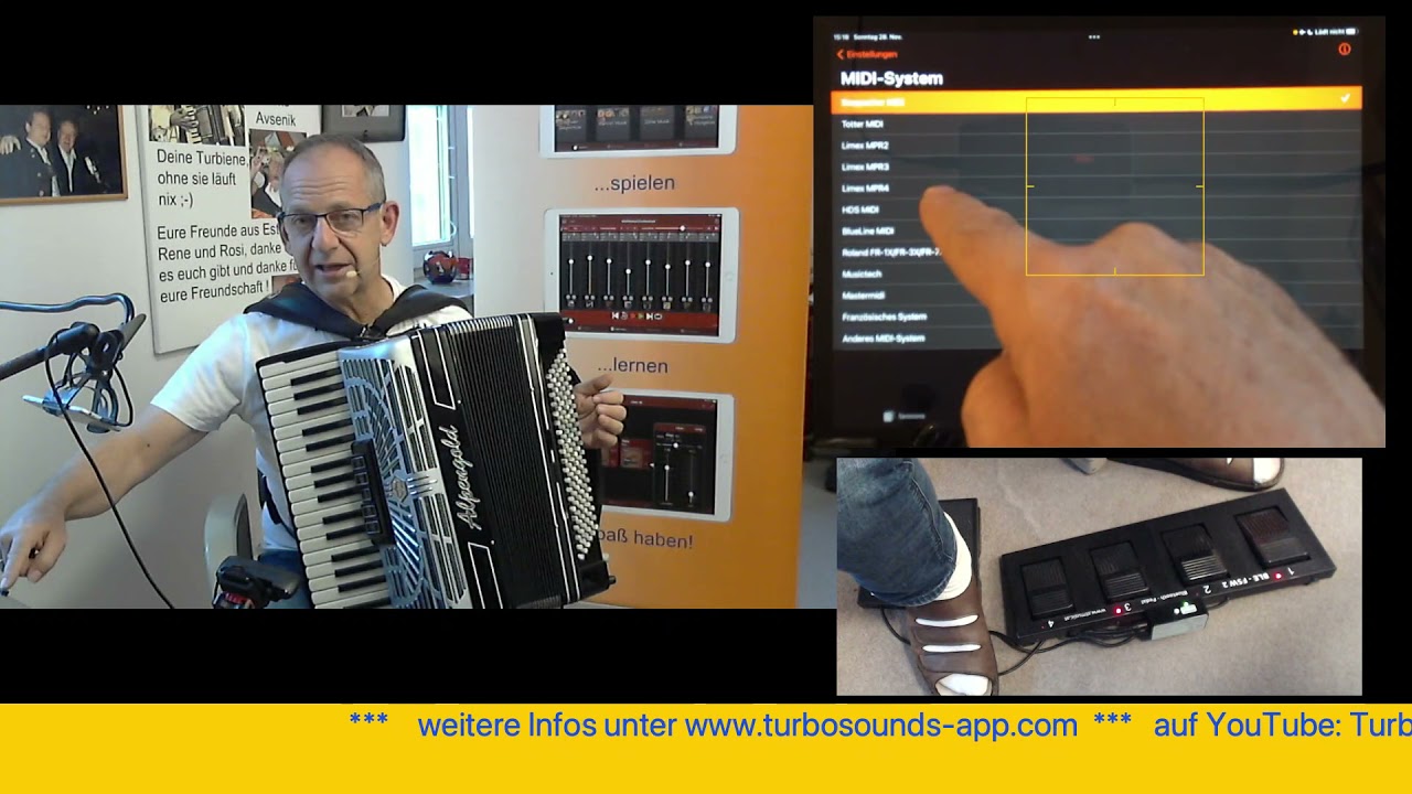 Turbosounds-App Update 2.3 neue Funktionen, NEWS, Übersicht und DEMO