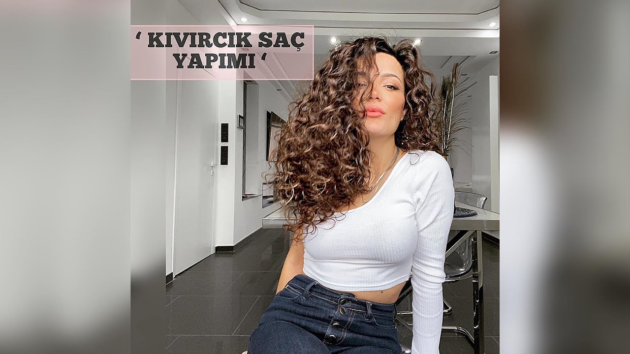 Kivircik sac yapimi Saclarimi nasil kivircik yapiyorum | Kıvırcık Saç Yapımı