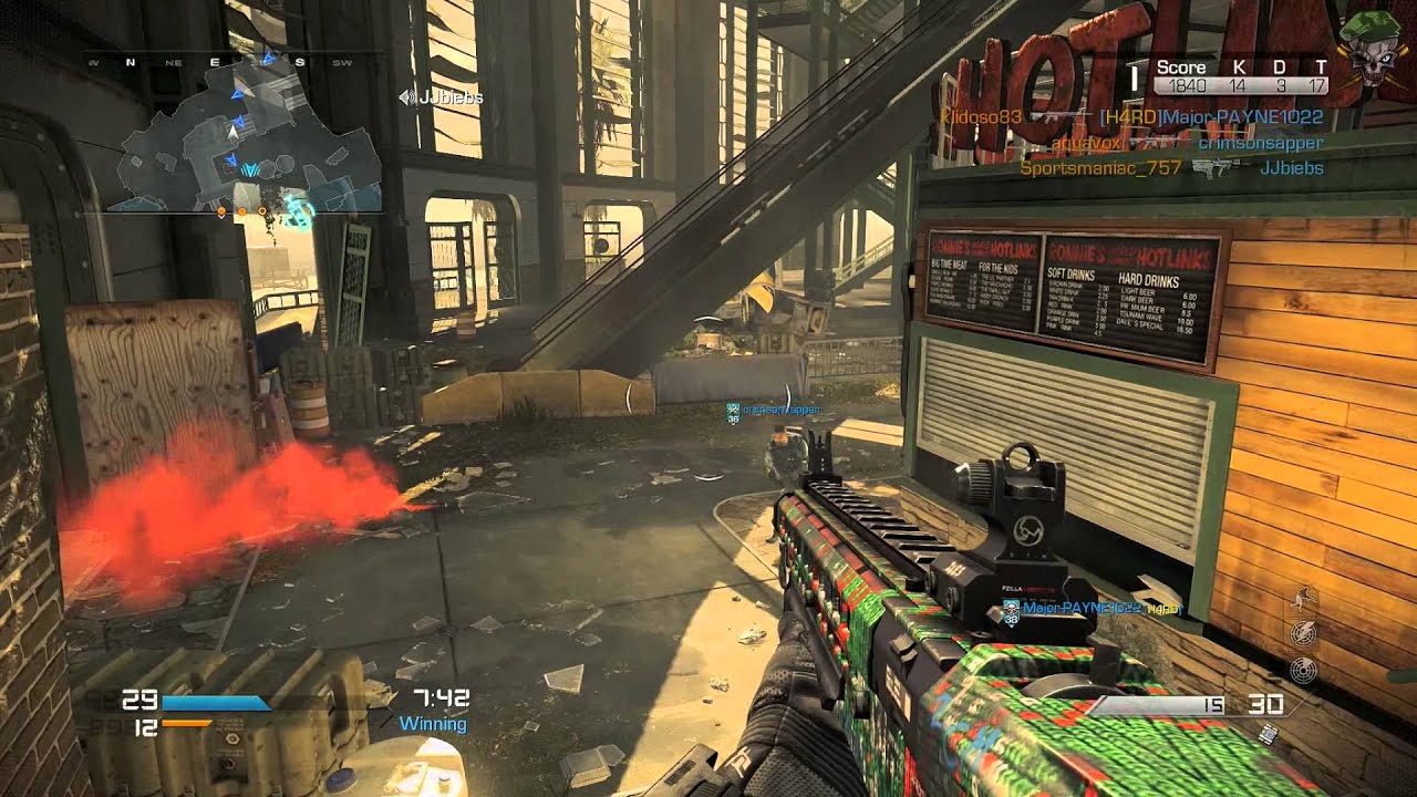 COD Ghosts:: Shotgun Gameplay on Strikezone | I Broke my...