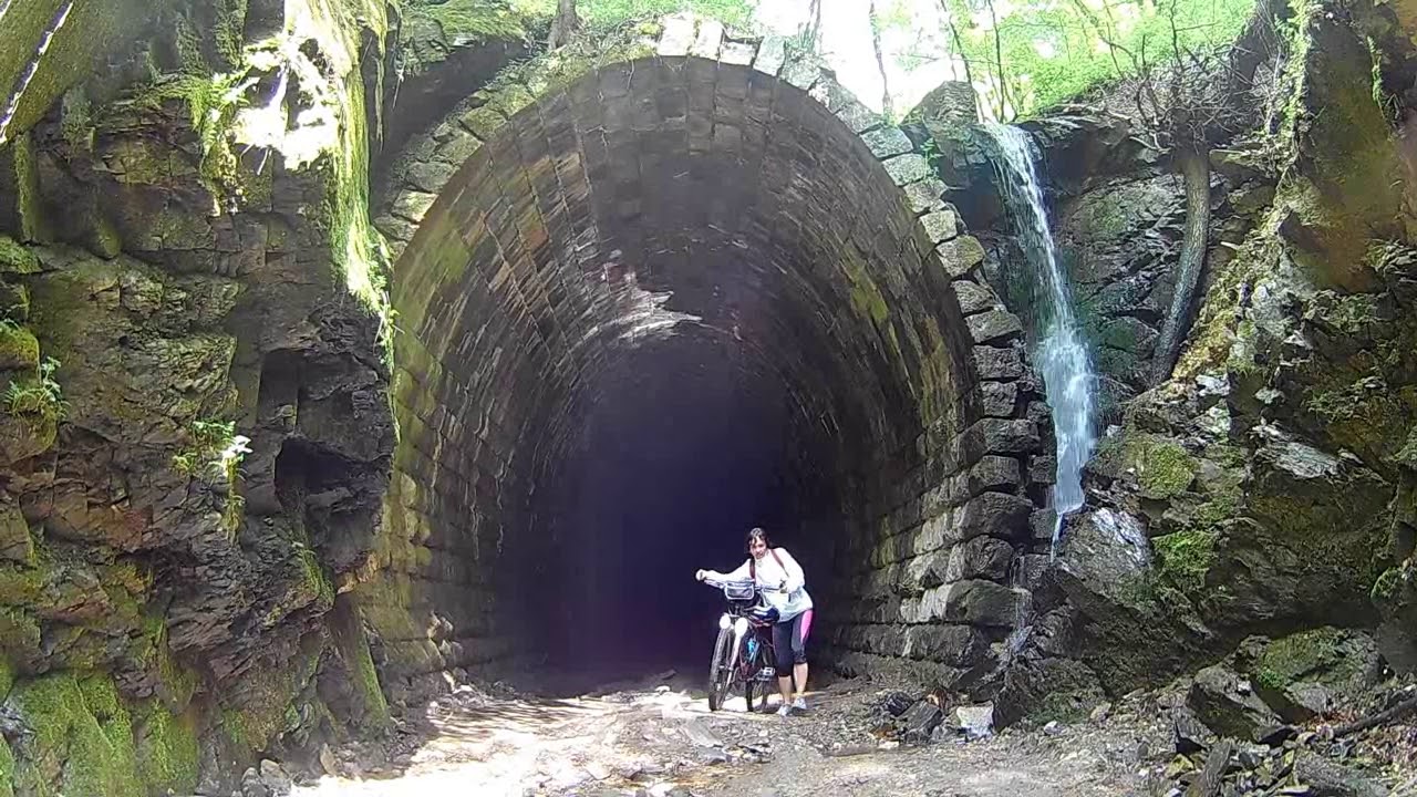 Slavošovský a Koprášsky tunel na bicykli