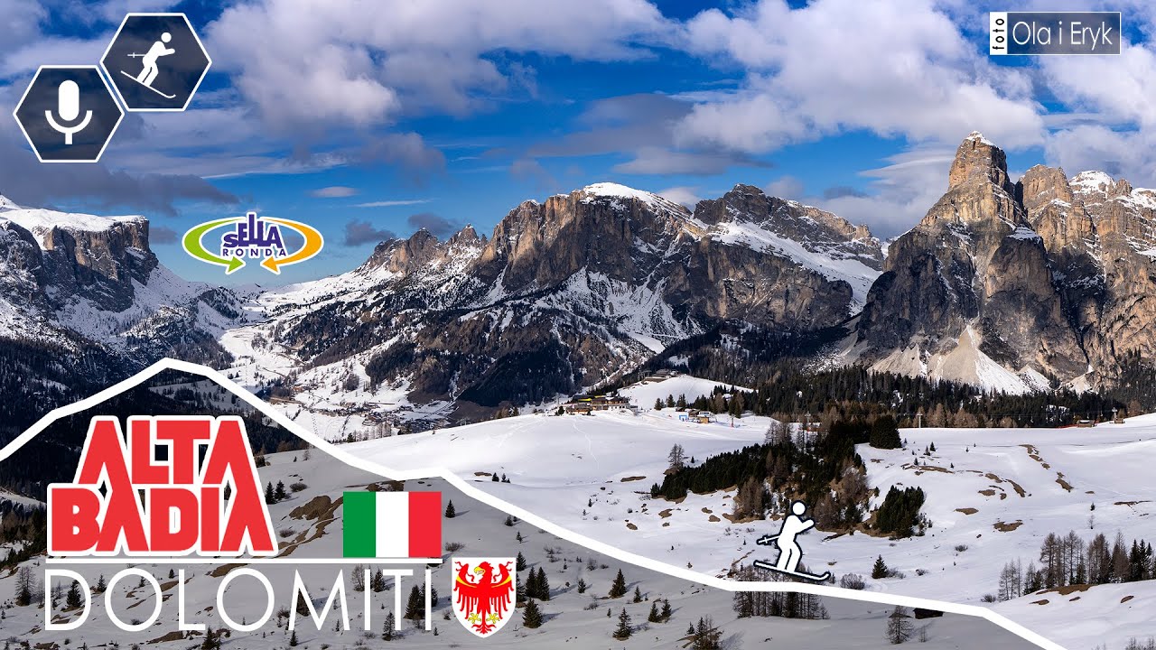 Dolomity narty - Alta Badia - narciarski raj!