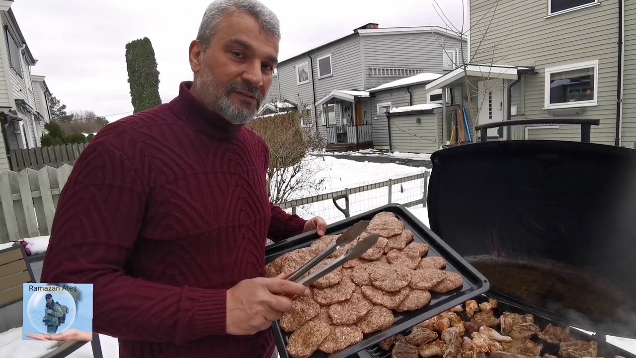 Norveç Oslo kışın eksi - 5  harika mangal keyfi 🇧🇻