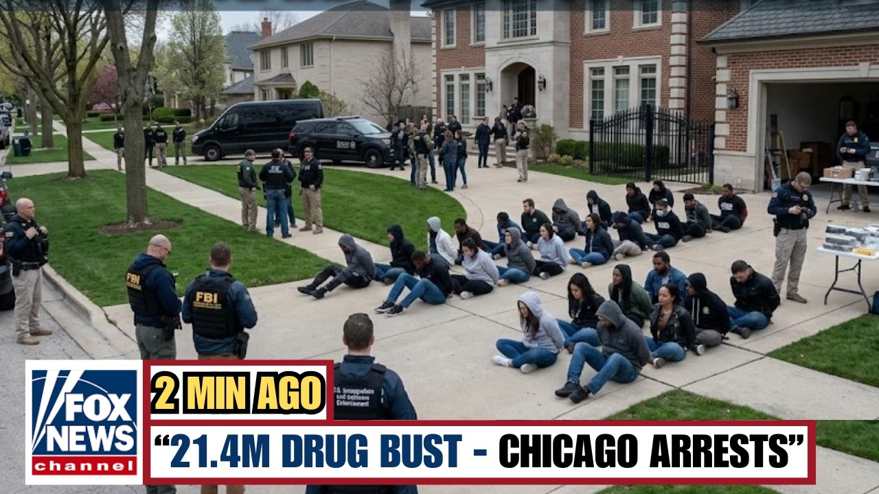 104 Arrested and $21.4M in Suspected Narcotics Seized in Chicago's ICE & FBI Operation