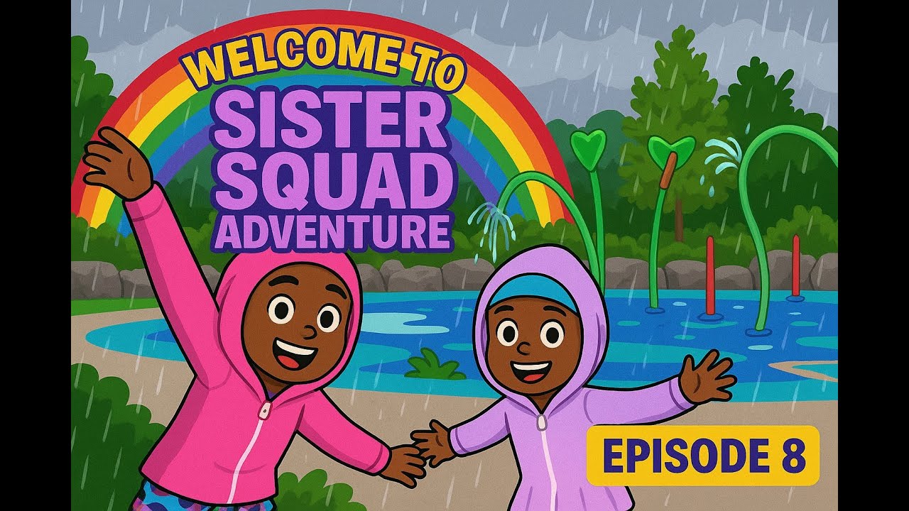 Episode 8: Rainy Day Fun at MacBain Park Splash Pad 🌧️💦 Niagara Falls Adventure | Sister Squad