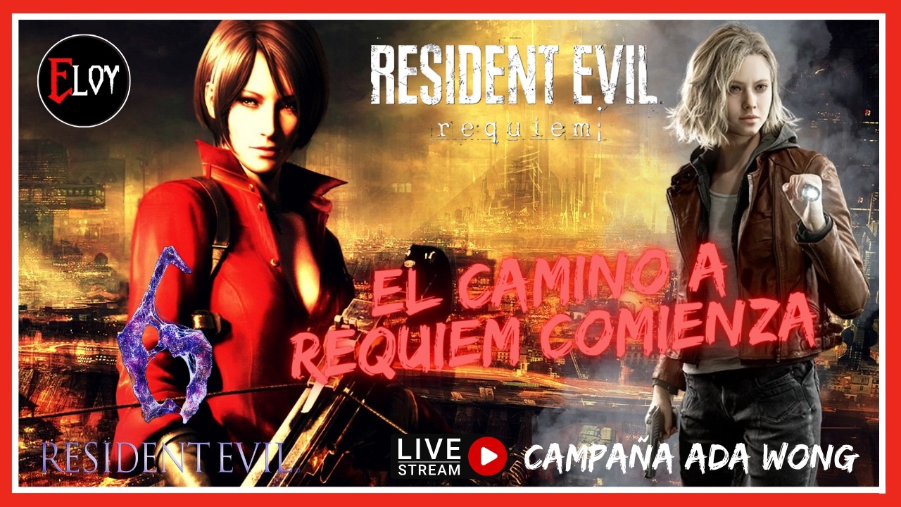 🔴 ¿ALIADA… O VILLANA? 😏🔥 | RE6 ADA CAMPAÑA | CAMINO AL REQUIEM | PROFESIONAL | PS5