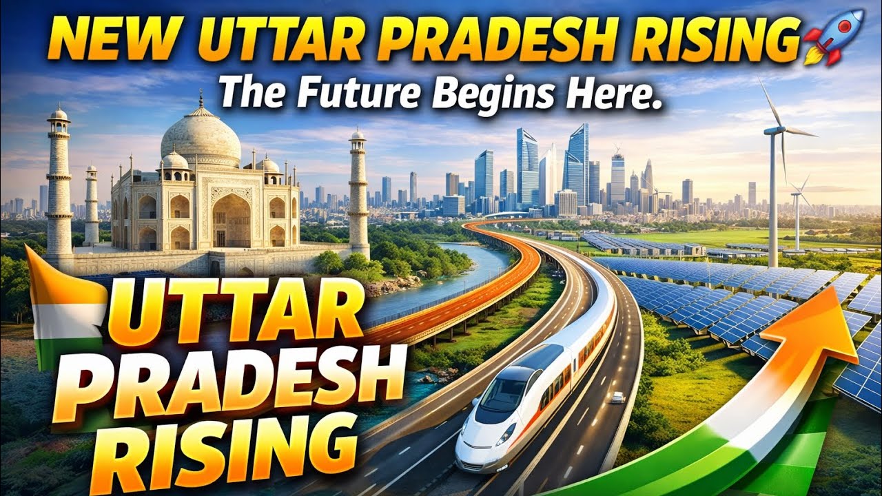 NEW UTTAR PRADESH RISING 🚀The Future Begins Here. #uttarpradeshMegaprojects #thepopup #uttarpradesh
