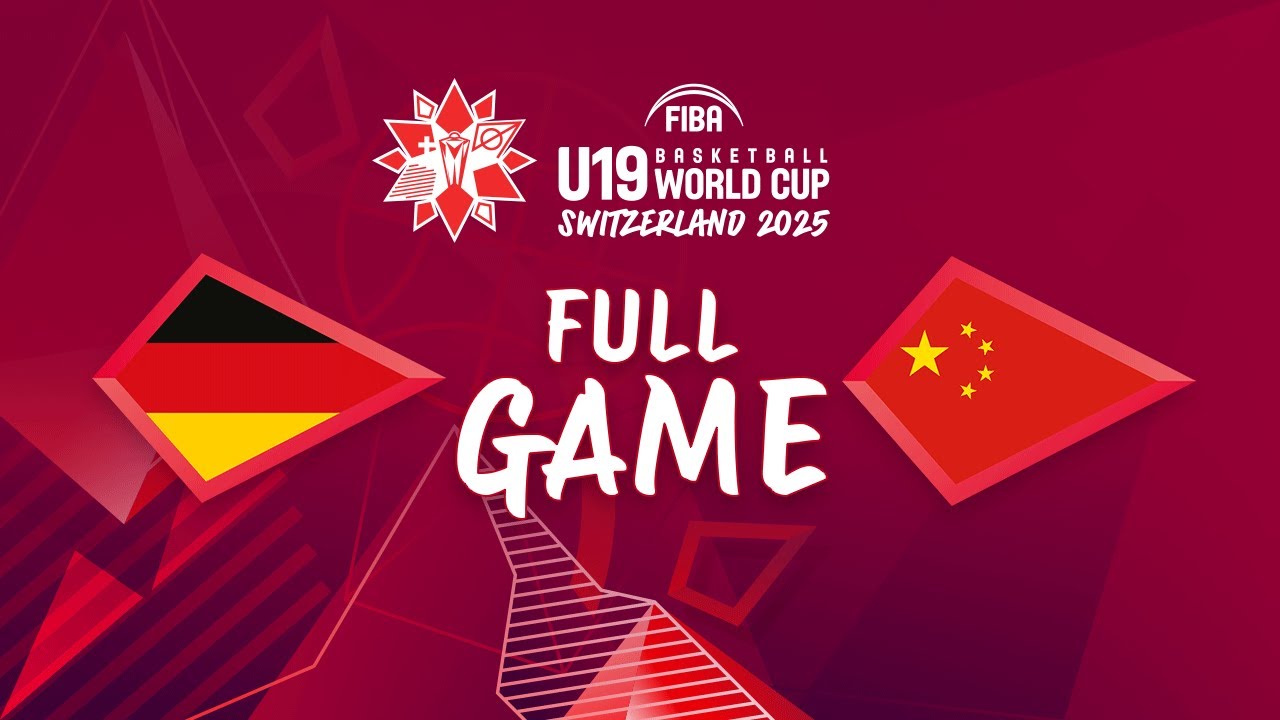 Group Phase | Germany v China | Full Basketball Game | FIBA U19 Basketball World Cup 2025