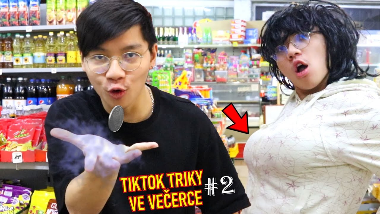 ZKOUŠÍM TikTok TRIKY VE VEČERCE #2