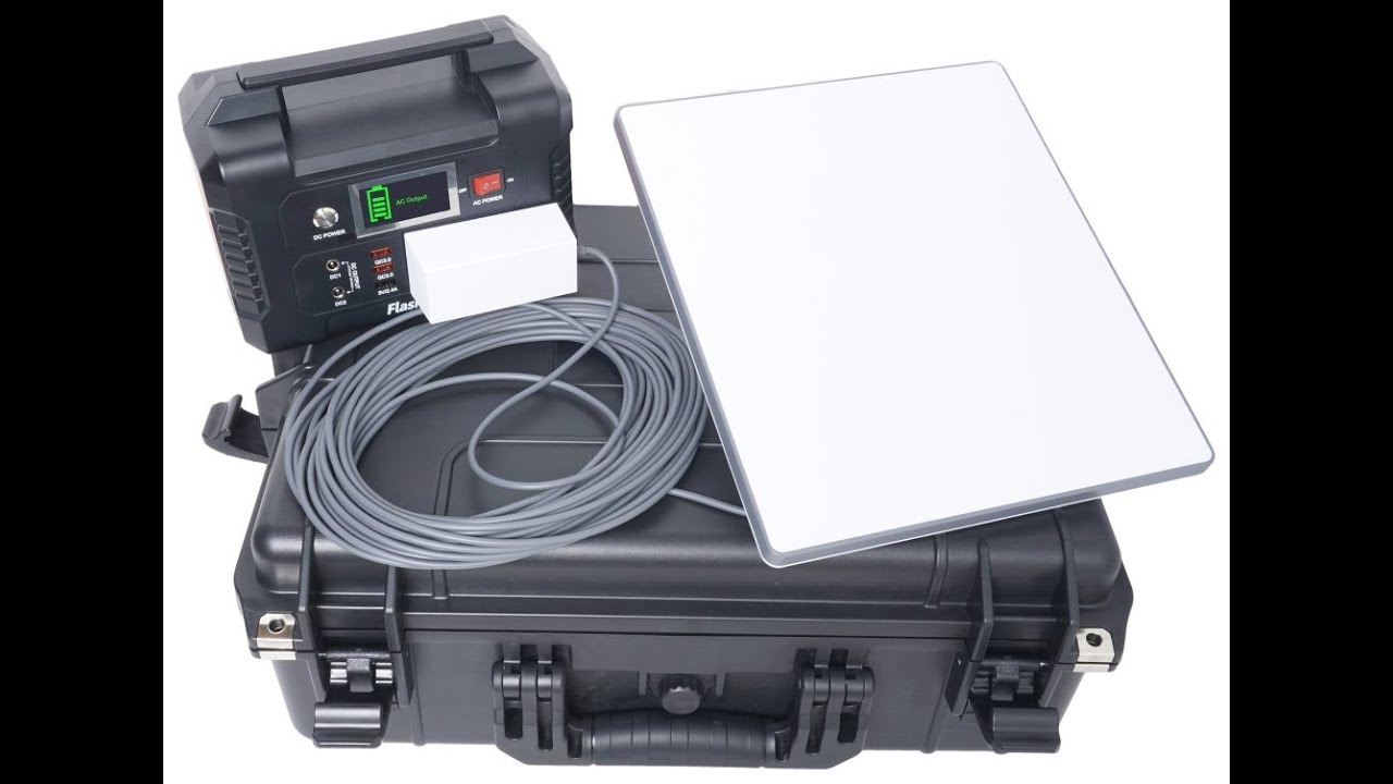 Battery Powered Starlink Mini Mobile Internet Kit Case