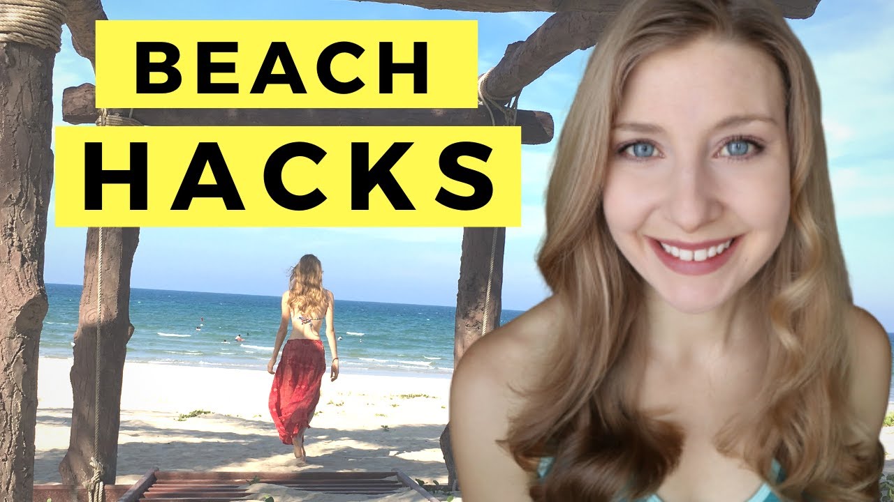 How to keep your stuff safe while you swim | Beach Hacks for Solo Travelers
