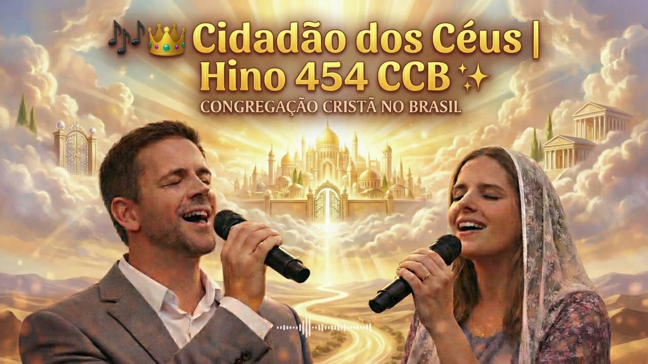 🎶👑 Cidadão dos Céus | Hino 454 CCB ✨ #hinoccb #hino454 #ccb