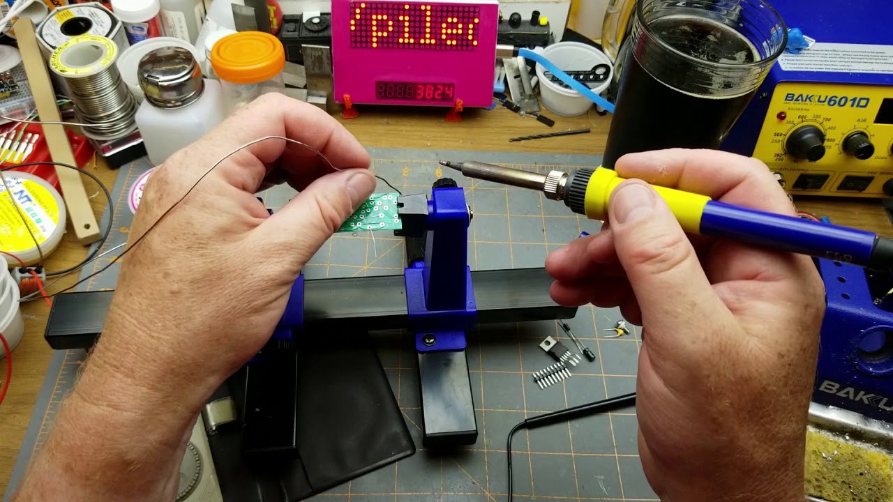 kit build - a simple audio amplifier