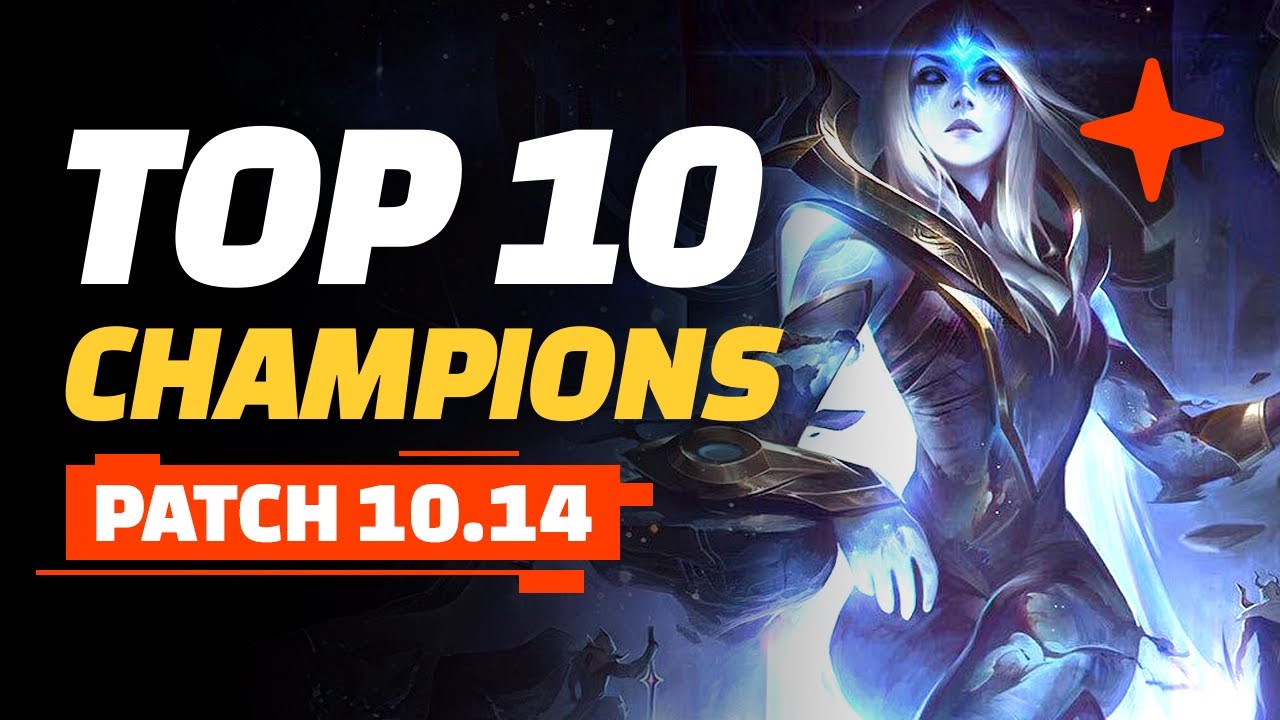 Top 10 Champions - Teamfight Tactics Patch 10.14