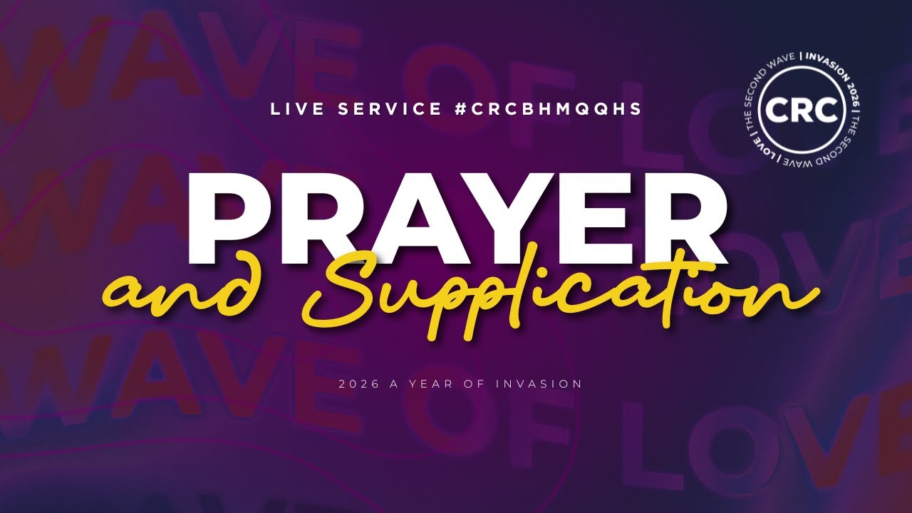 Prayer and Supplication | Ps James Williams