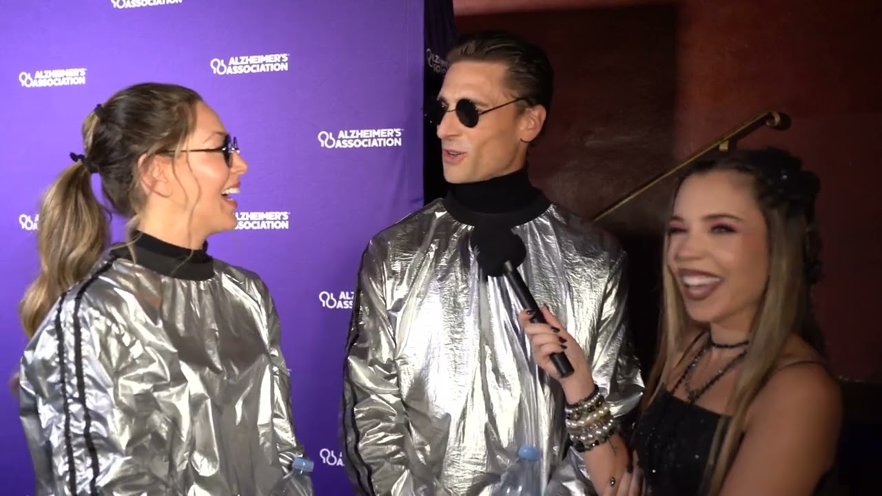 Andrew Walker and Cassandra Troy at the Dance Party to End Alzheimer's
