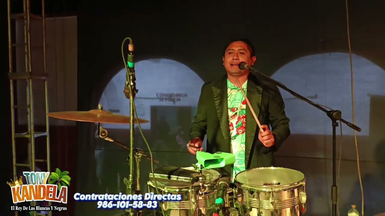 Tony Kandela El Rey De Las Blancas y Negras: Juguito De Naranja #envivo #baile #cumbia