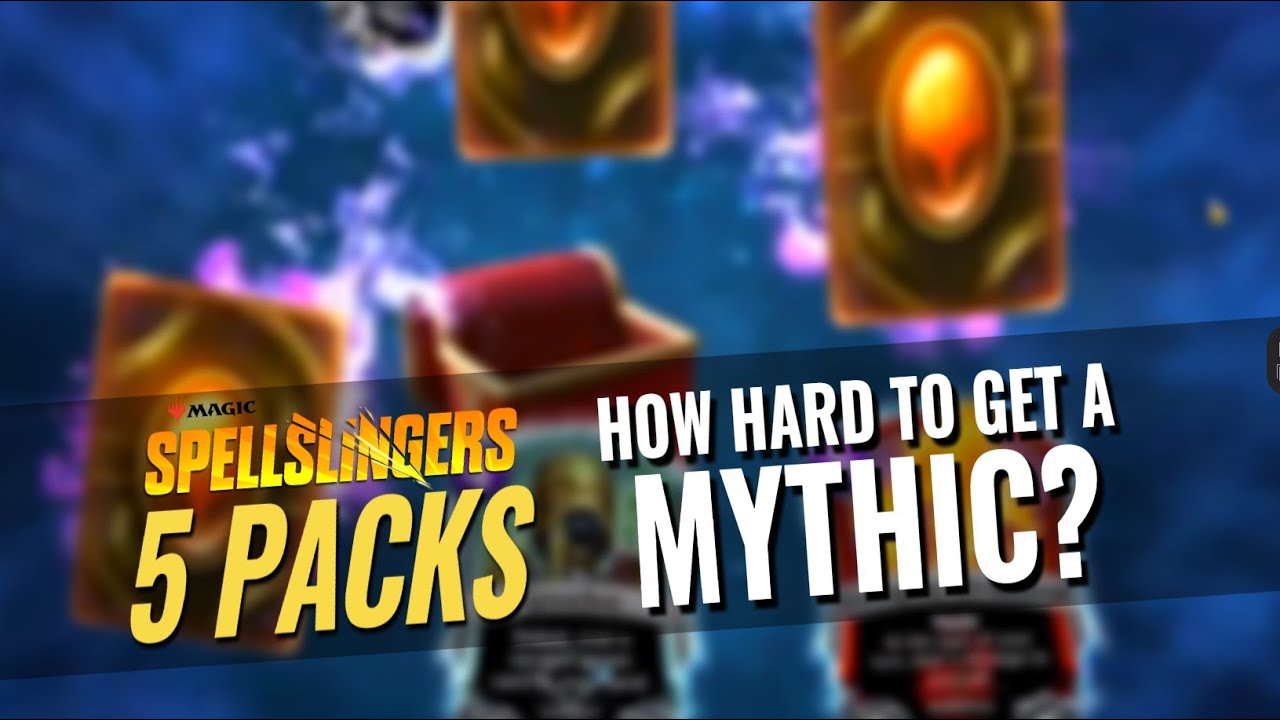 How Tough Can It Be to Find a MYTHIC in Spellslingers? | 5 Pack Opening | Magic MTG | tapandsac.com