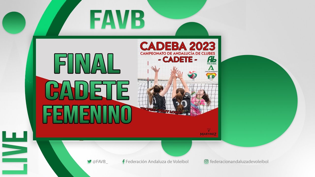 FINAL CADEBA CADETE FEMENINA 2023