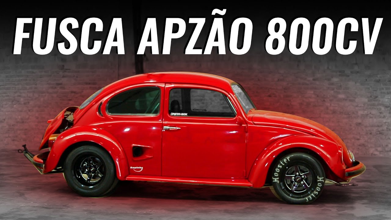 CARROS DO CANAL - FUSCA TURBO COM 800CV 🚀