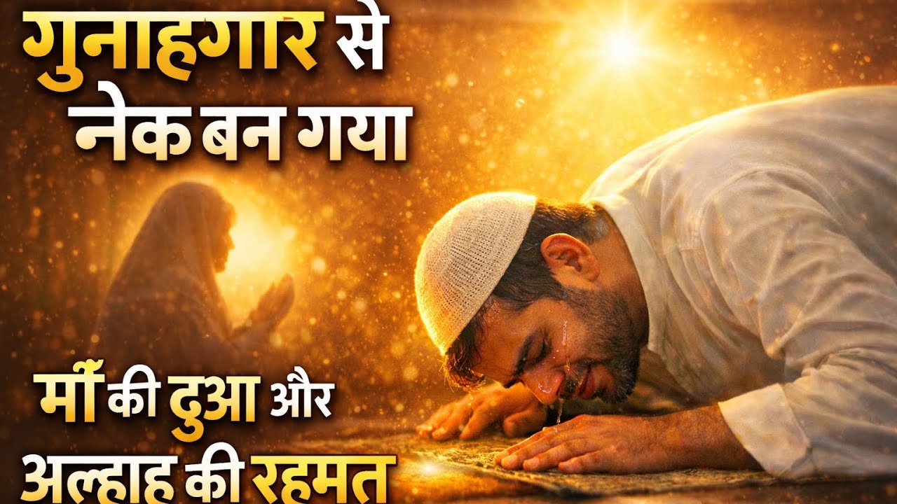 Ek Gunaahgar Ki Tauba | Allah Ki Rehmat Ne Zindagi Badal Di | Emotional Islamic Kahani❤️🕋😍