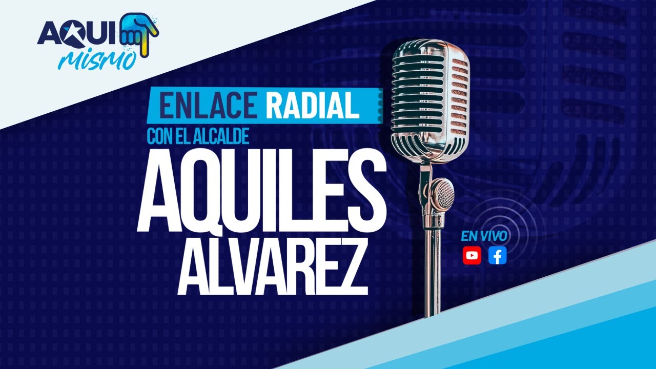 #EnlaceRadialGye&nbsp;con el alcalde Aquiles Alvarez | 7 enero 2026