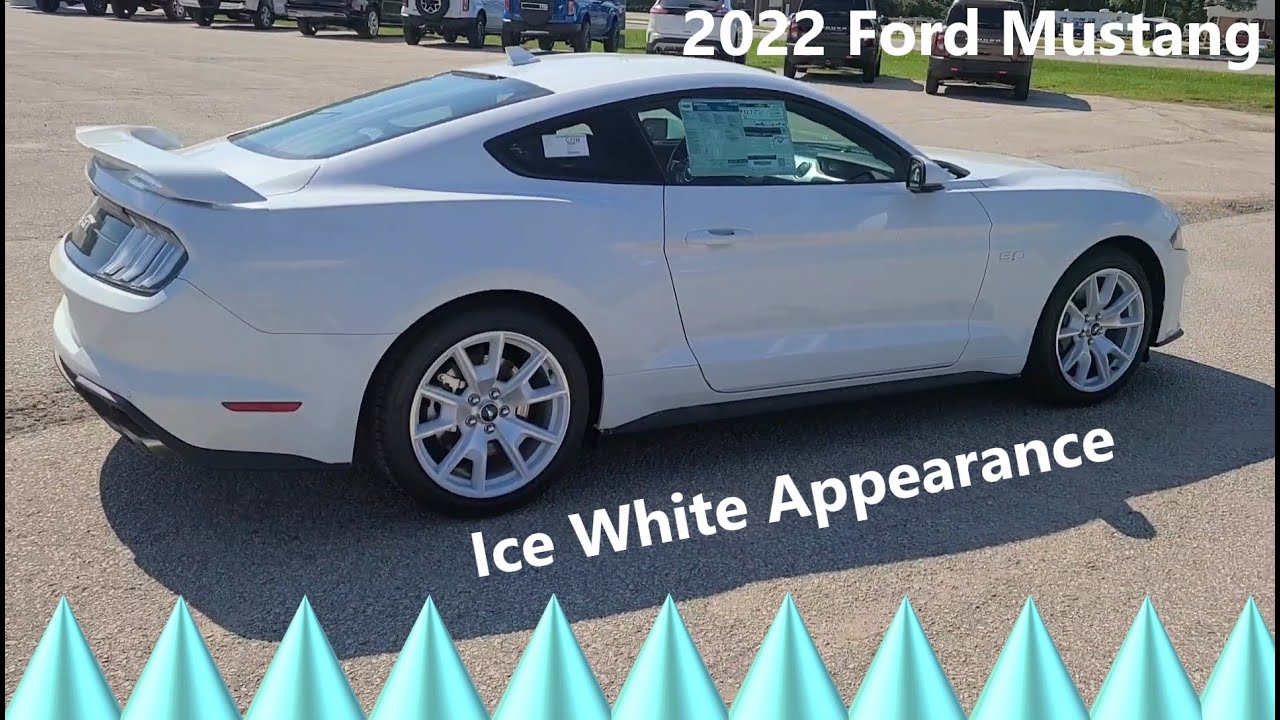 Mustang Ice White Appearance Package