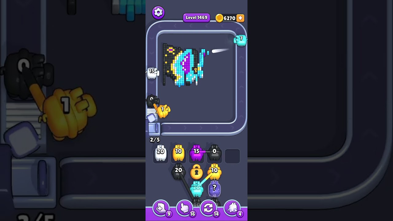 Pixel Flow Level 1469 – Full Walkthrough (No Commentary)