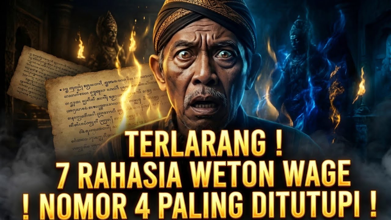 TERLARANG ❗ RAHASIA WETON WAGE YANG DISEMBUNYIKAN ❗ NOMOR 4 PALING DITUTUPI ❗