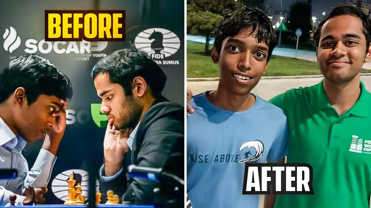 Why did Praggnanandhaa & Arjun Walk Together?