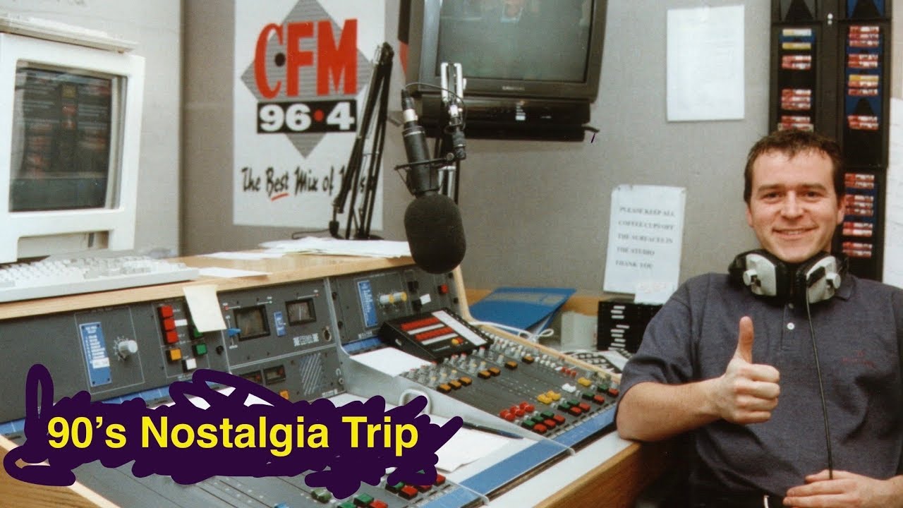 90's Nostalgia! CFM Radio, Behind the Scenes!