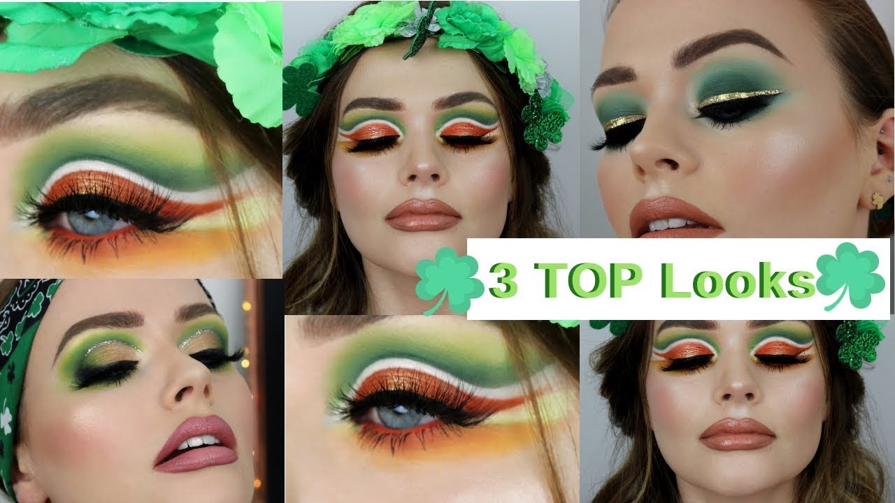 Best St Patricks Day Makeup | Paddy's Day Collab 5 Looks