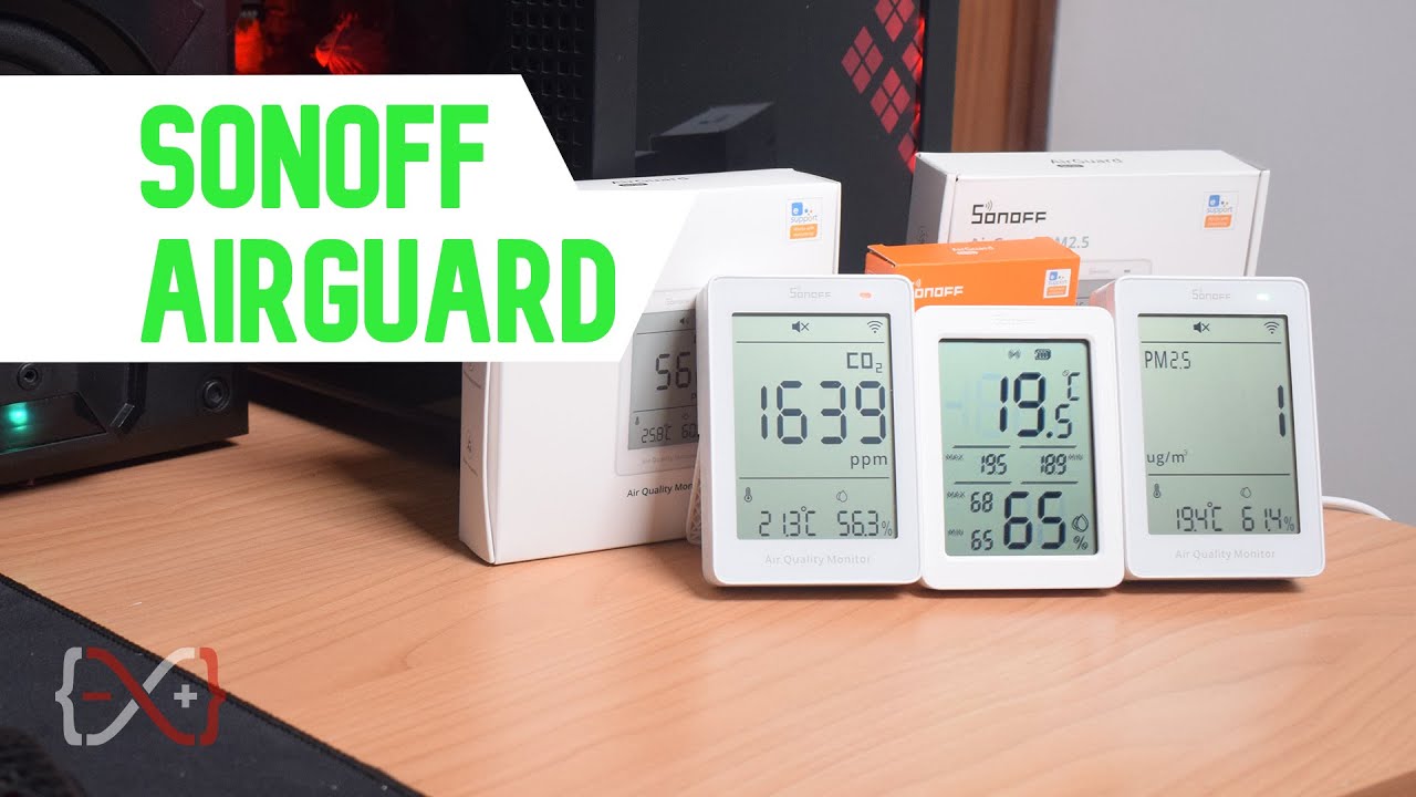 Controllo Qualità Aria con SONOFF AirGuard Series