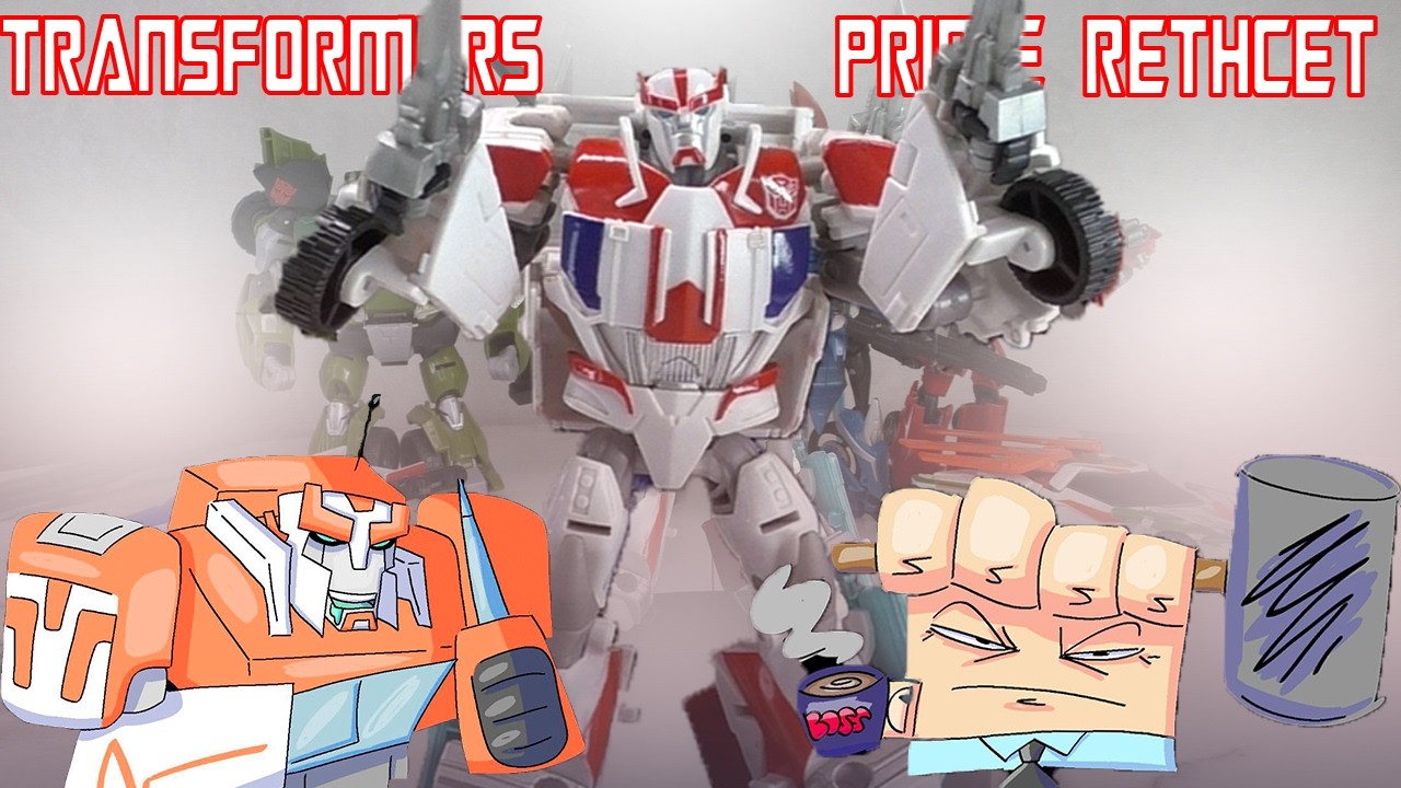 Tranformers Prime RID Ratchet - обзор на фигурку!