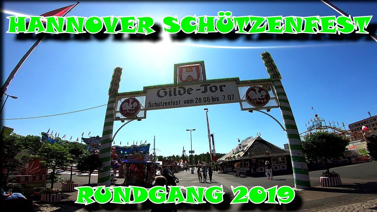 HANNOVER SCH&Uuml;TZENFEST 2019 KIRMES RUNDGANG KERMIS 2019 KIRMES TESTER FUNFAIR