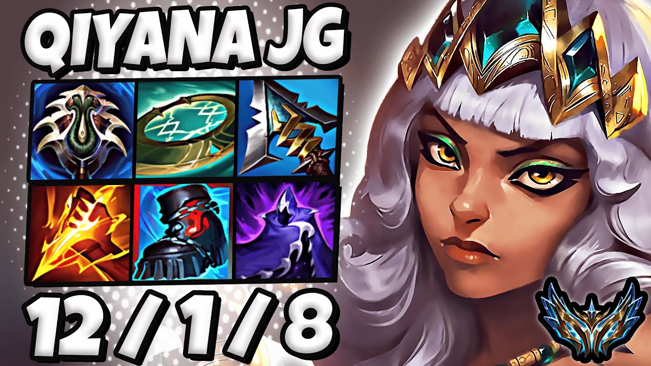 Qiyana vs Zed [ Jungle ] Korea Challenger 1900 LP | Patch 25.21 ✅