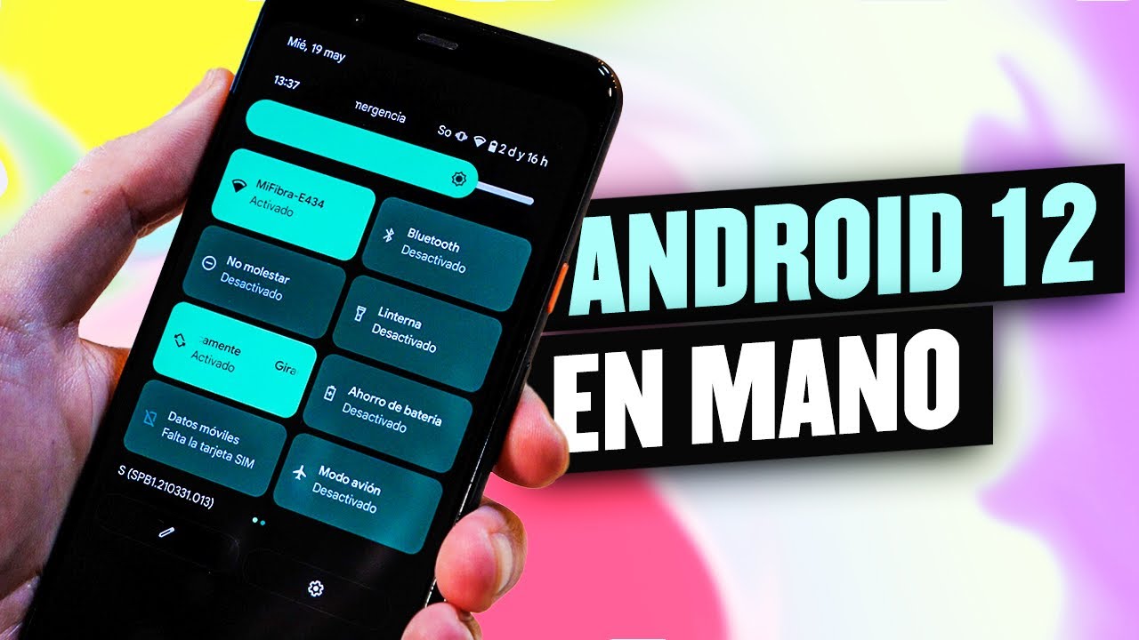 ¡¡¡ANDROID 12 OFICIAL!!! ¡¡¡TODAS LAS NOVEDADES!!!
