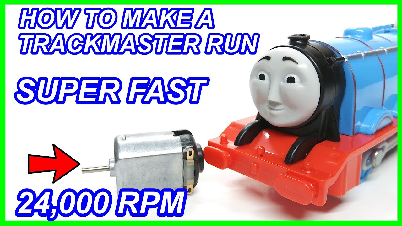24 000 об/мин, кастомный Trackmaster Gordon, супербыстрый