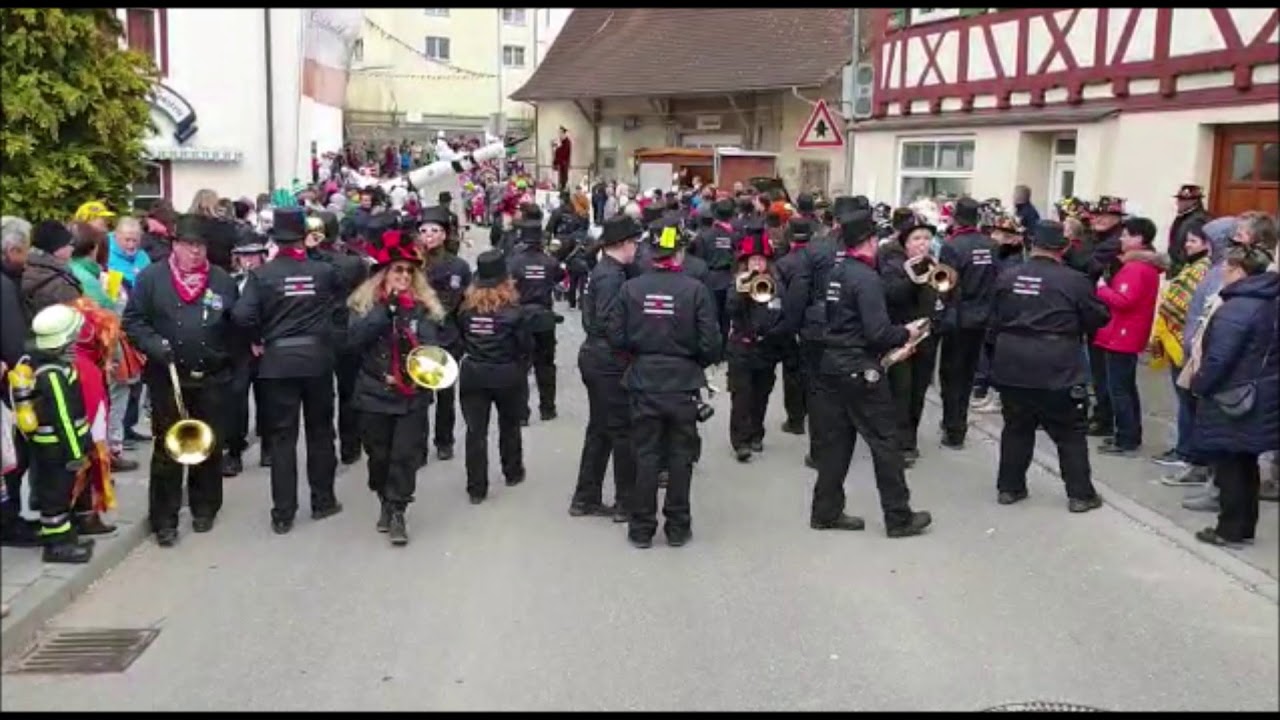 Fanfarenzug Obermarchtal -- Hausfasnet 2019