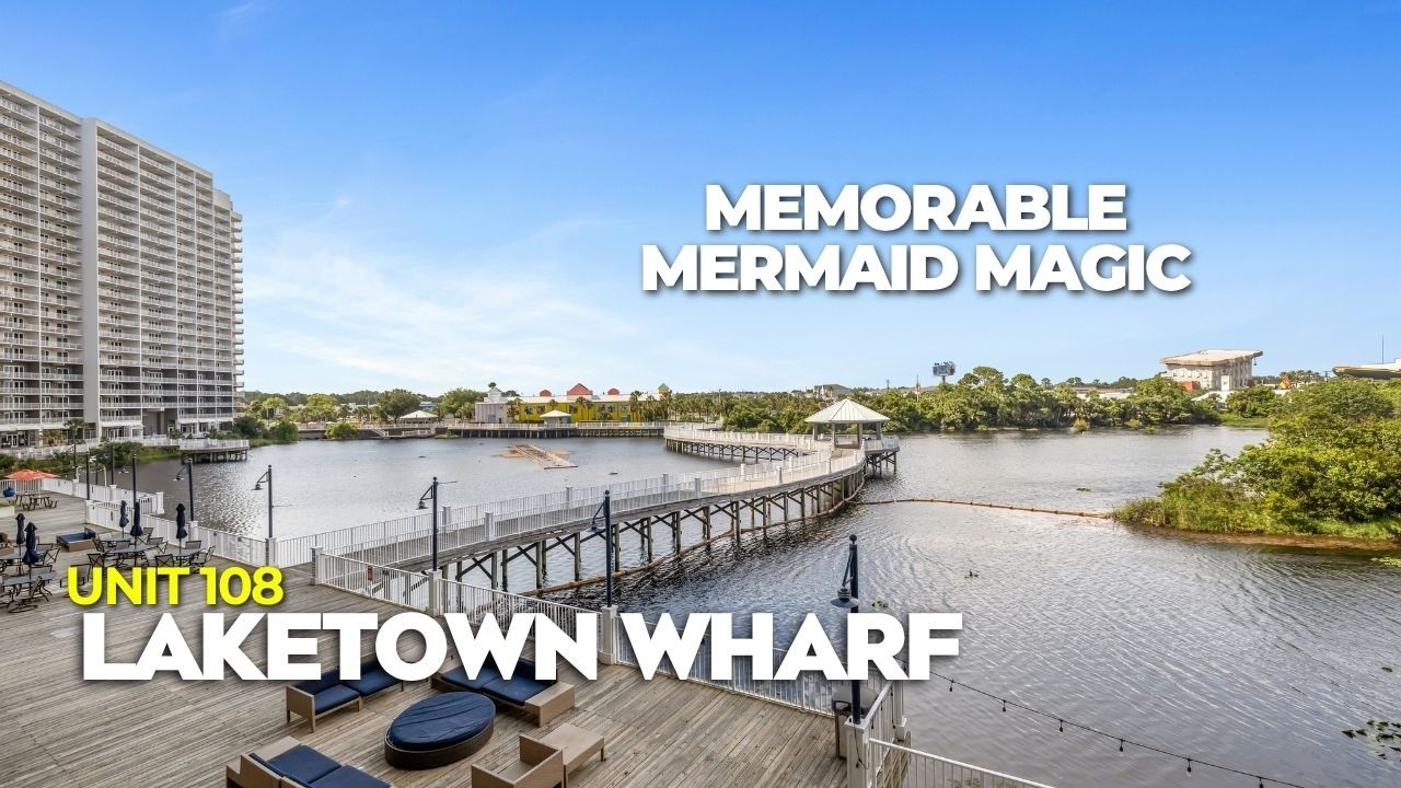 9860 S Thomas Drive 108, Панама-Сити-Бич, Флорида 32408 | Laketown Wharf UNIT 108