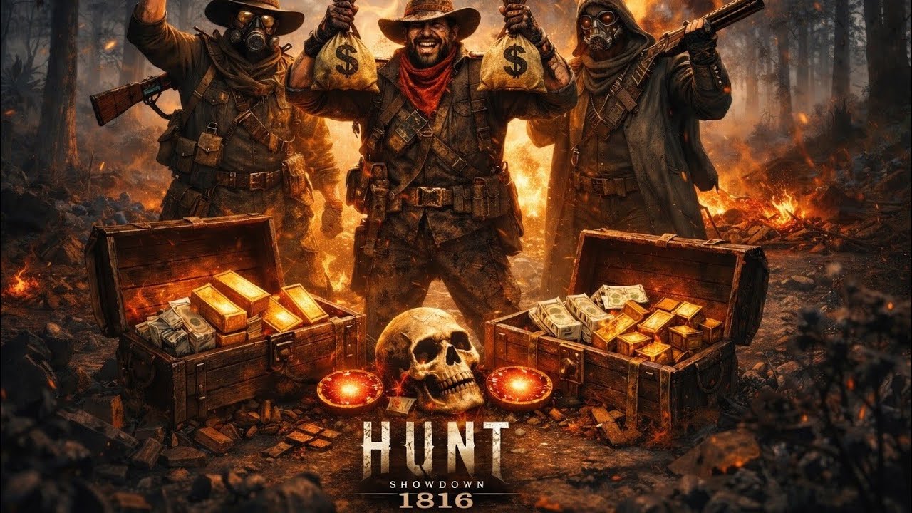 ASÍ DE FÁCIL SE GANA DOS PUGNAS DEL BOTÍN SEGUIDAS en HUNT SHOWDOWN 1816 gameplay en ESPAÑOL