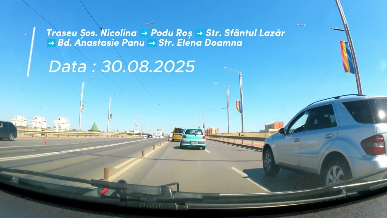#Conducere în #Iași | 30-08-2025 | Ne bucurăm de ultimele zile de vară din 2025 ☀️🚗
