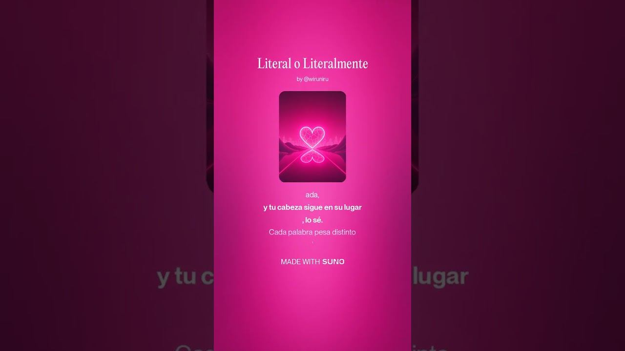 Literal o Literalmente