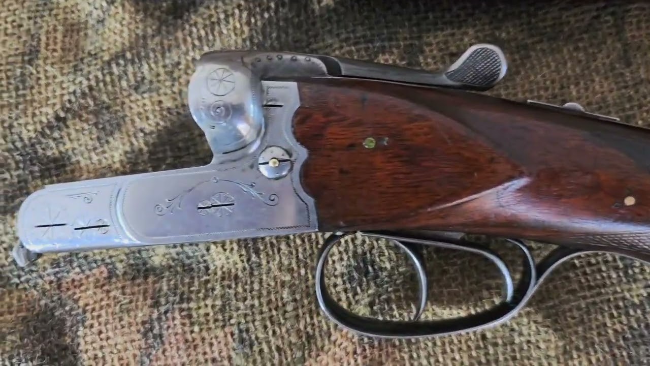 Sauer & Sohn 12 guage double barrel German made shotgun From 1956. Tear down and admire the beauty.