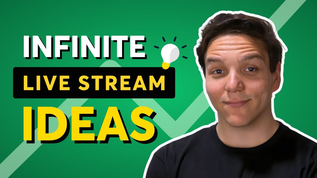 Never Run Out of Live Stream Content Ideas Again