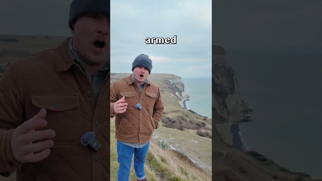 When Julius Caesar saw the White Cliffs of Dover #AncientRome #RomanEmpire