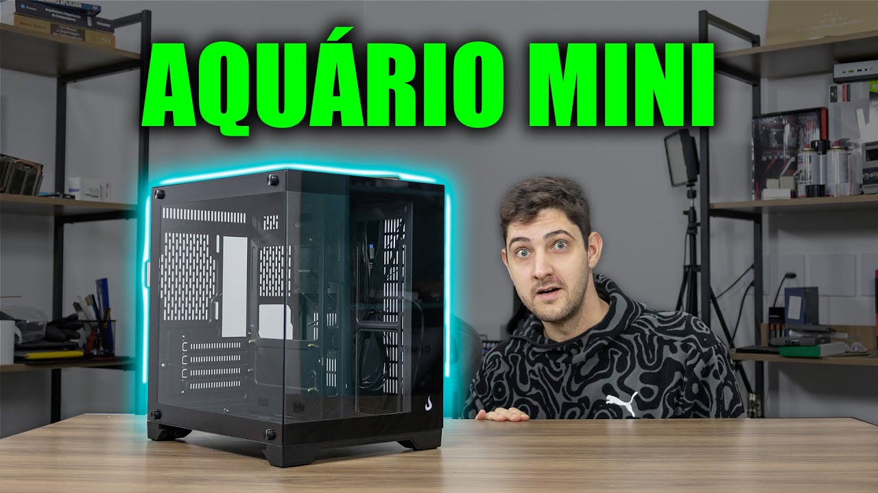 UM GABINETE AQUÁRIO MINI, QUE COISA MAIS FOFA