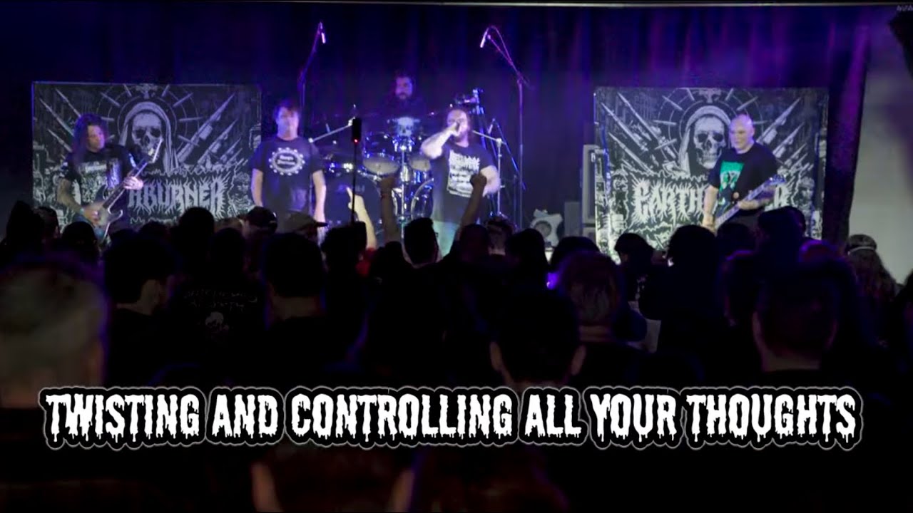 EARTHBURNER - Slaves to the Screen (Live Lyric Video)