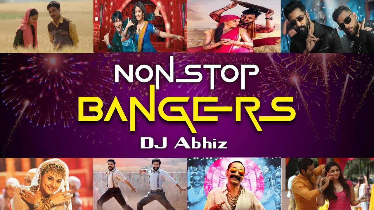 NonStop Bangers - DJ Abhiz Ft Shameless Mani | 2024 | DJ Songs Remix | Dance & Party | 150 BPM